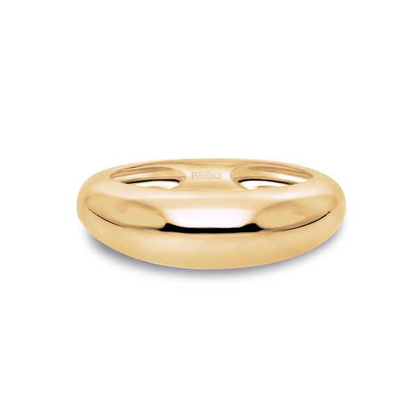 Yellow Gold Bombe Ring